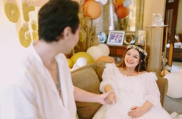 Potret Gender Reveal Siti Badriah (instagram/@sitibadriahh)