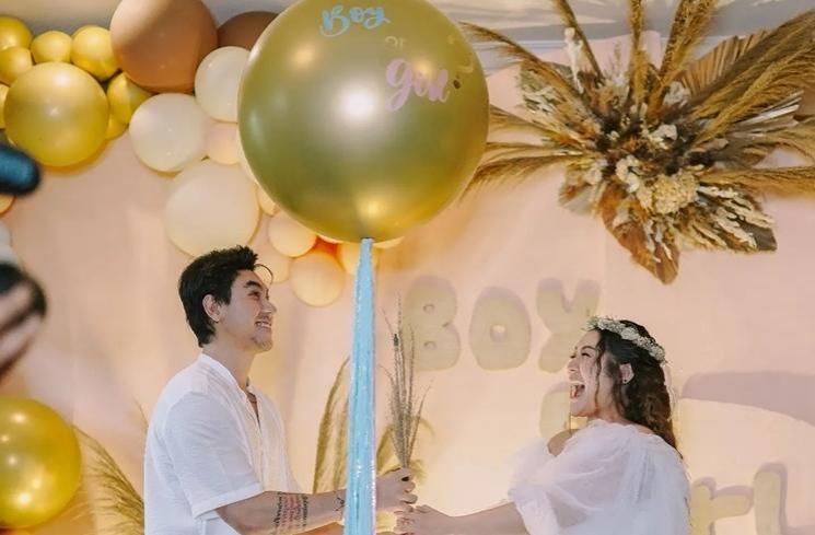 Potret Gender Reveal Siti Badriah (instagram/@sitibadriahh)