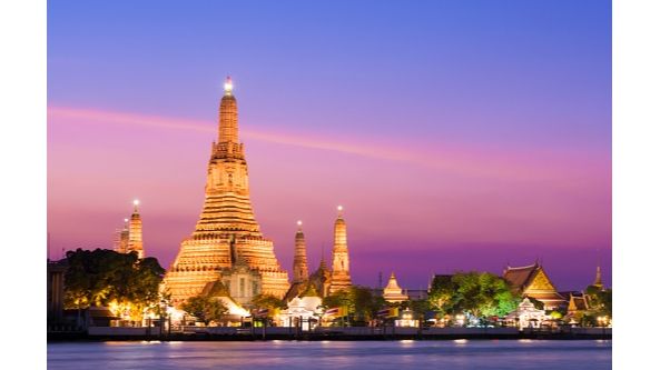 Ilustrasi ibukota Thailand Bangkok resmi ganti nama.(Unsplash.com)