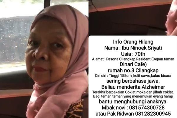 Viral 'Twitter Do Your Magic' Cari Nenek Pensiunan Guru BK yang Hilang. (Twitter/@kamto_adi)