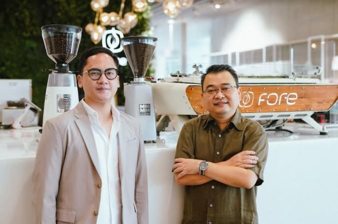 Vico Lomar dan Umara Ardra di Fore Coffee (Istimewa/Fore Coffee)