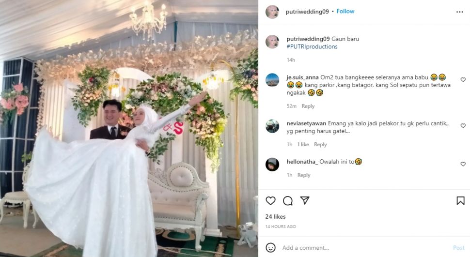 Steno Ricardo, mantan suami Mawar AFI [Instagram/@putriwedding09]