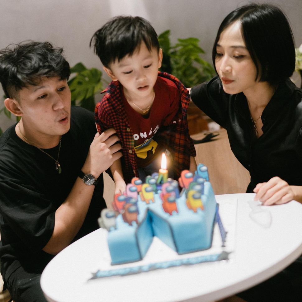 Potret pesta ultah anak Rinni Wulandari dan Jevin Julian (Instagram/@rinni_w)