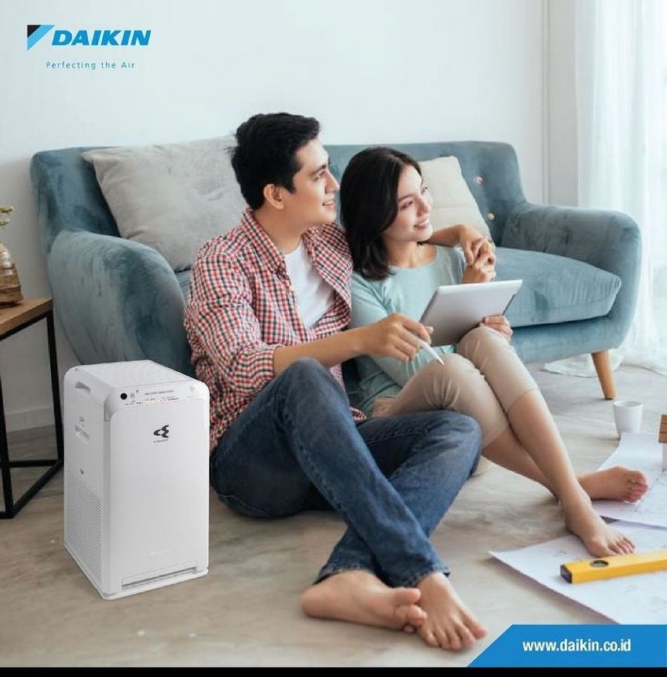 Teknologi streamer diklaim matikan virus corona Omicron. [Daikin]