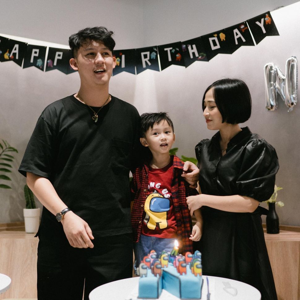 Potret pesta ultah anak Rinni Wulandari dan Jevin Julian (Instagram/@nordkiano)