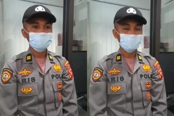 Viral Pemuda Nekat Jadi Polisi Gadungan Demi Gaet Cewek. (Instagram/@kabarnegri)