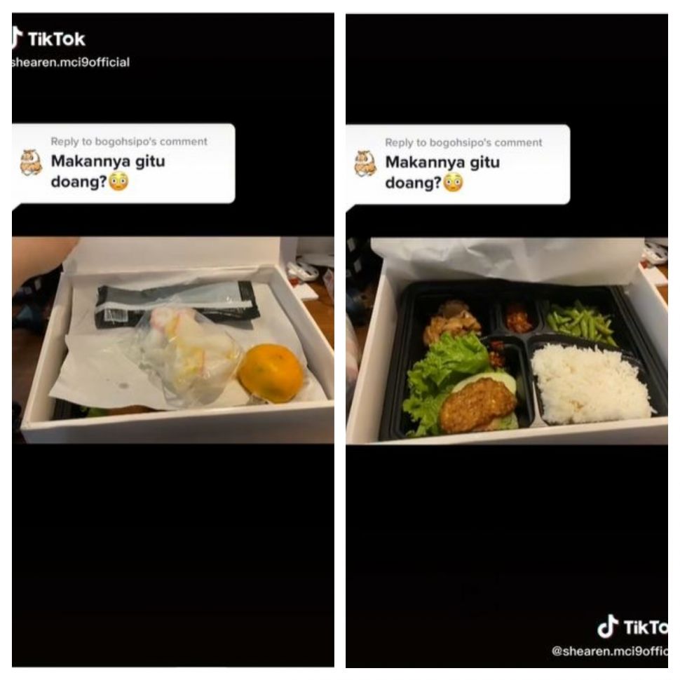 Makanan peserta MasterChef Indonesia (TikTok @shearen.mci9official)