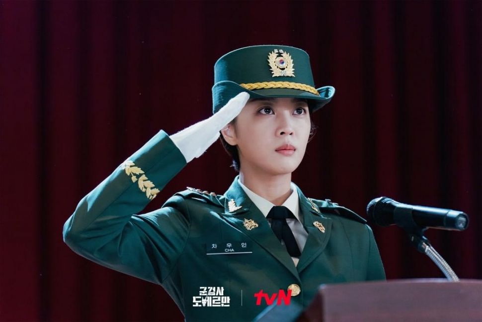 Pesona Jo Bo Ah di Military Prosecutor Doberman (Instagram/@tvn_drama)