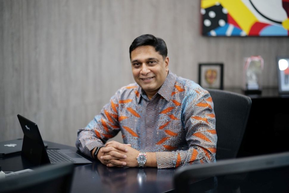 Vikram Sinha,Presiden Direktur dan CEO Indosat Ooredoo Hutchison. (Dok: Indosat Ooredoo Hutchison)