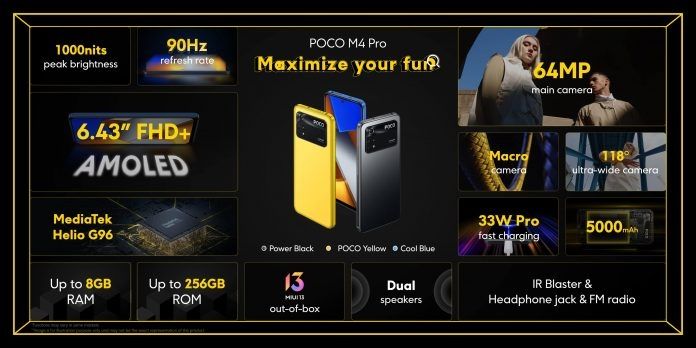 Poco M4 Pro 4G. [Gizmochina]