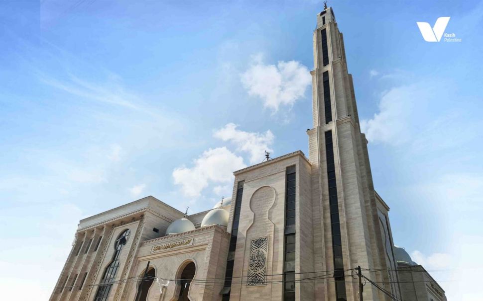 masjid Istiqlal di Palestina. (Dok.  Yayasan Kasih Palestina)