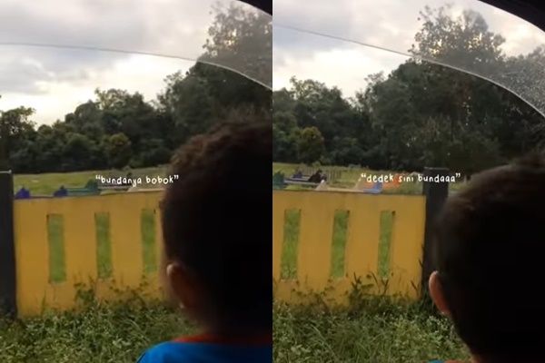 Berkunjung ke Makam Ibu, Ucapan Anak Kecil Ini Sukses Buat Hati Warganet Teriris (Instagram/@dunia_kaumhawa)