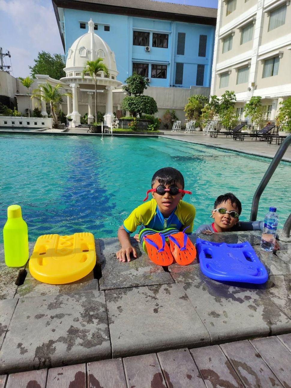 The Rich Jogja Hotel akan mengadakan kompetisi berenang untuk anak. (Istimewa)