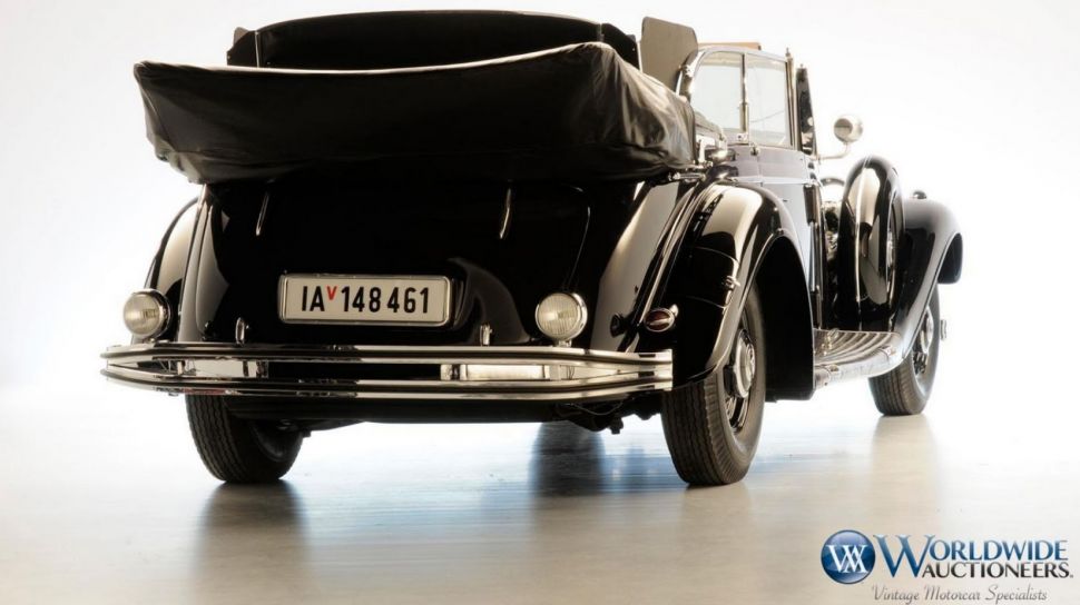 Mobil Adolf Hitler yang dibeli orang kaya asal Australia. (Autoevolution)