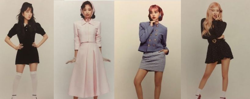 Penampilan BLACKPINK dengan nuansa vintage [Twitter/@blackpinkfuls]