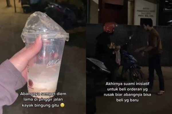 Viral Driver Ojol Antar Makanan Jam 1 Pagi Berakhir Nyesek. (Instagram/@dramaojol.id)