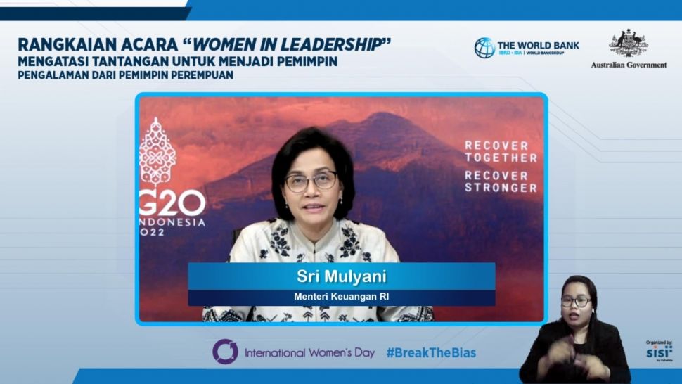 Jelang Hari Perempuan Internasional, Sri Mulyani: Perempuan Harus Jadi ...