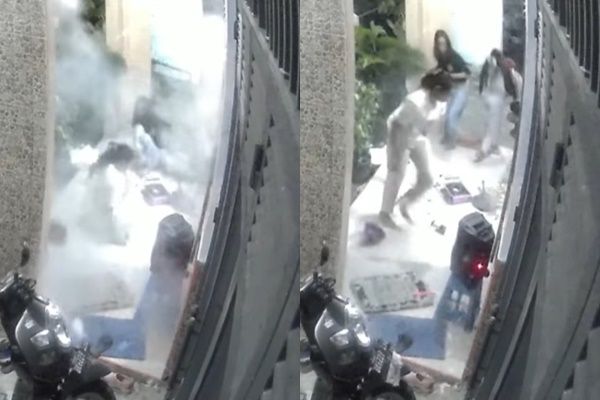 Viral Cewek Kumpul Bebakaran di Teras Rumah, Auto Panik Jejeritan Gegara Benda (instagram/@ngakaksehat)