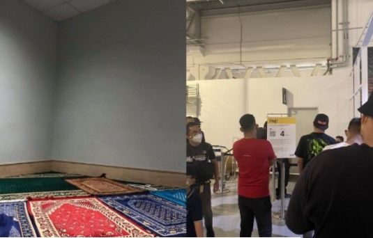 Pembatasan salat di tempat furnitur ternama (mstar.com.my)