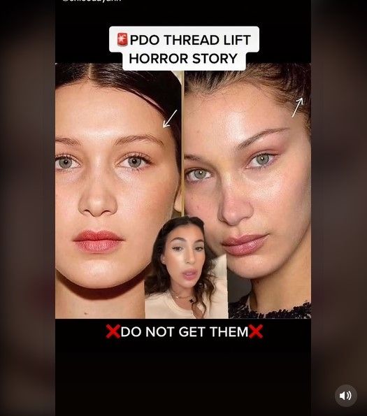 Bella Hadid (TikTok)