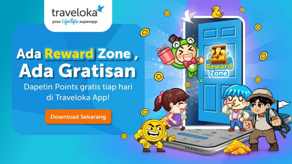 Reward zone traveloka. (Dok: Traveloka)