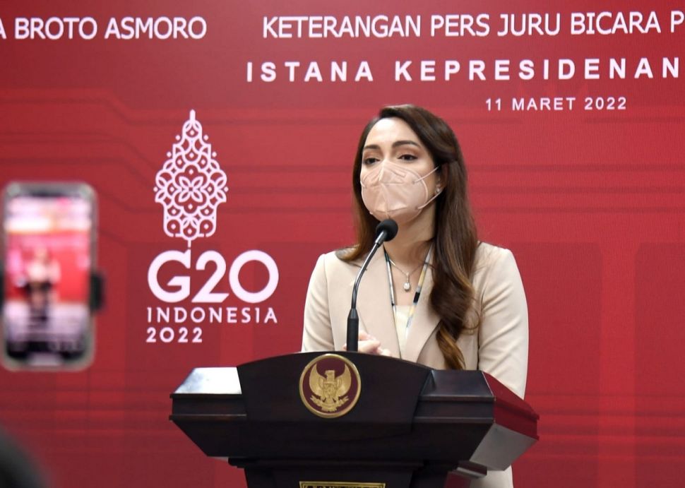 Juru bicara Pemerintah dan Duta Adaptasi Kebiasaan Baru dr Reisa Broto Asmoro. [Foto: Rusman - Biro Pers Sekretariat Presiden]