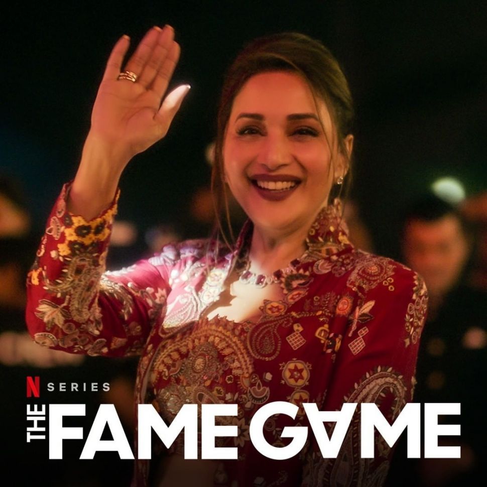 Madhuri Dixit di serial The Fame Game. [Netflix]