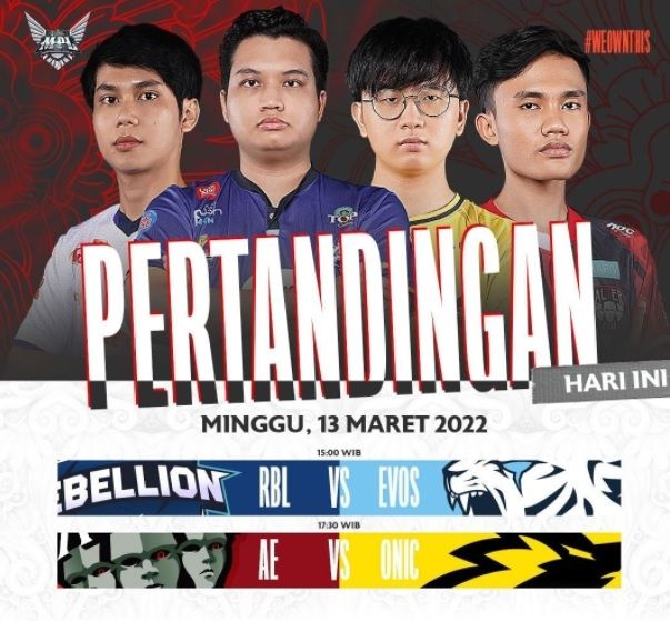 Pertandingan MPL ID Season 9 minggu keempat. [Instagram/@mpl.id.official]