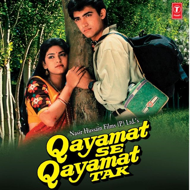 Poster film Qayamat Se Qayamat Tak yang dibintangi Aamir Khan dan Juhi Chawla. [Instagram]