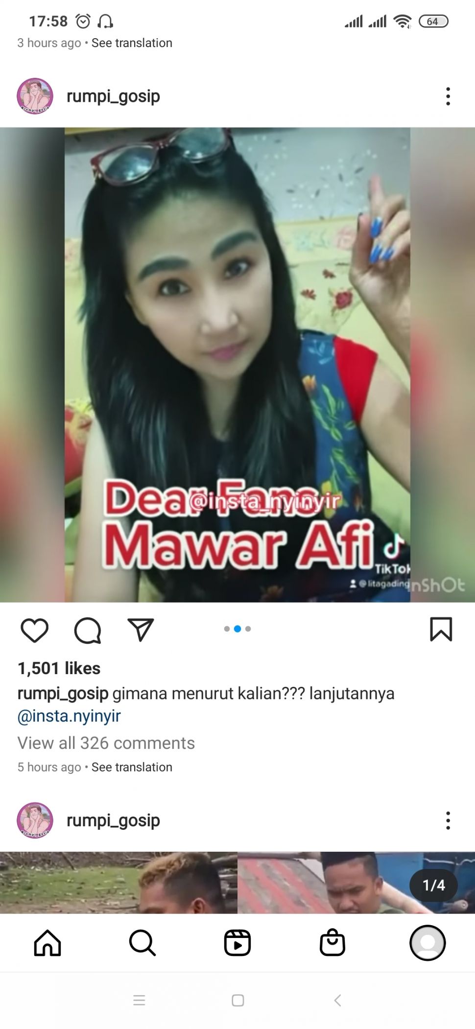 Dr. Lita sindir Mawar AFI (Instagram/@lambegosiip)