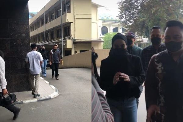 Kedatangan Istri Doni Salmanan ke Kantor Polisi Disorot. (TikTok)