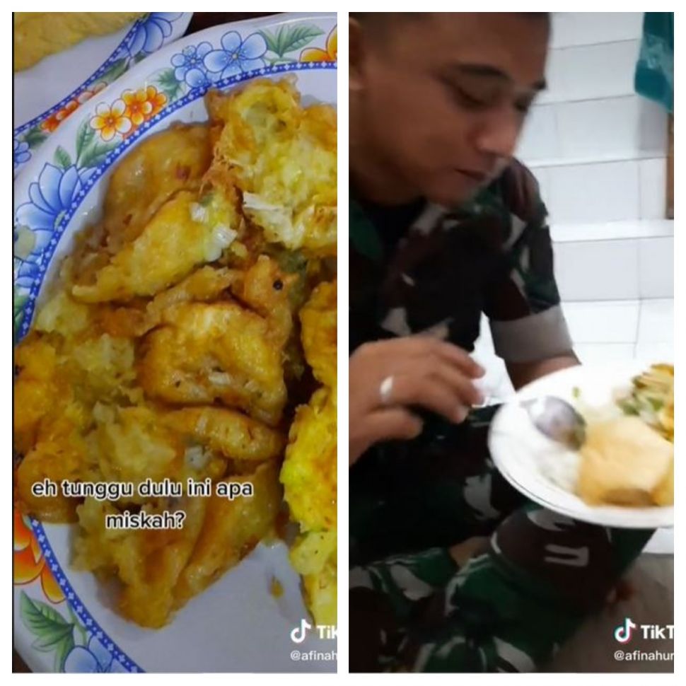 Perkedel untuk suami (TikTok @afinahurin26)