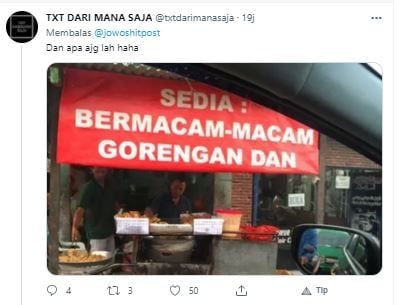 Strategi marketing bikin heran (Twitter @txtdarimanasaja)