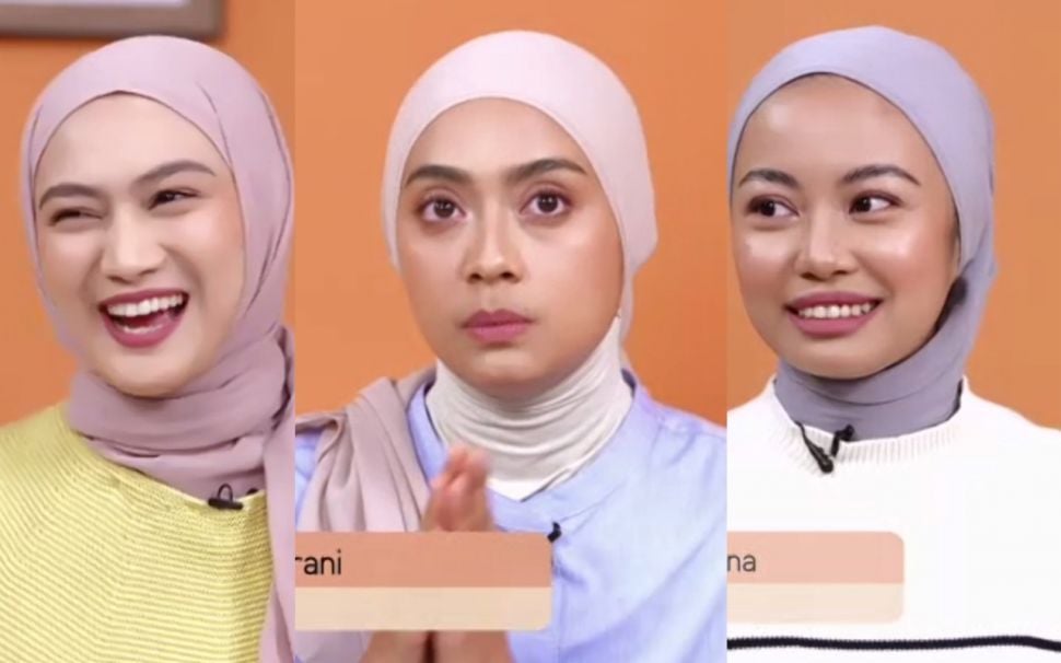 Modest wear ala Ayudia Chaerani, Melody Laksani, dan Nadhifa Allya Tsana. (Dok. Uniqlo)