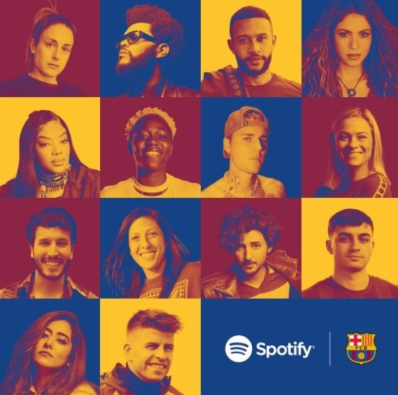 Spotify x Barcelona FC. [Spotify]