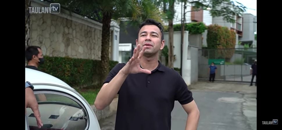 Raffi Ahmad (YouTube/Taulany TV)