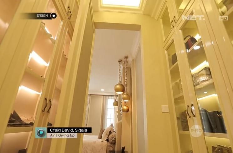 Potret Kamar Andre Taulany (YouTube/Net Lifestyle)