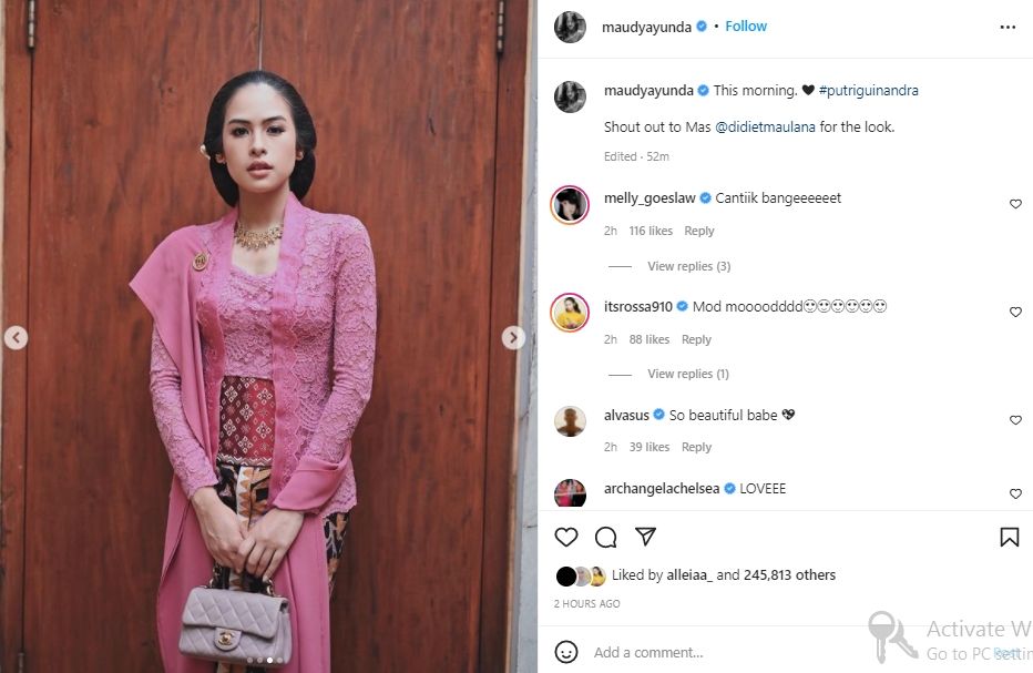 Maudy Ayunda (instagram.com)