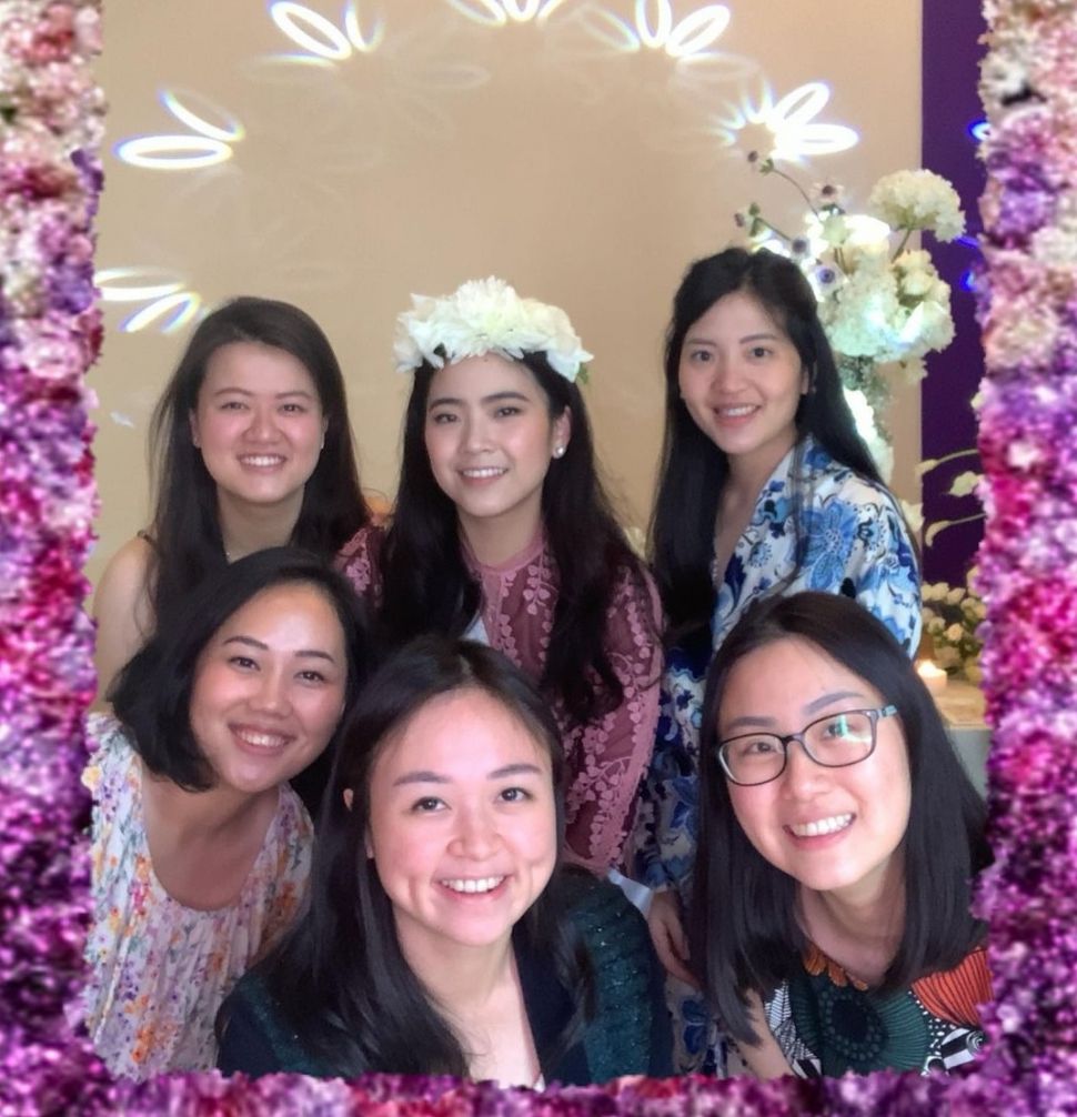 Jessica Tanoesoedibjo menggelar acara bridal shower bersama teman. [Instagram]