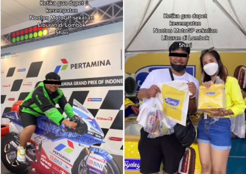 Driver Ojol Menang Nonton MotoGP dan Liburan Gratis, Mendadak Ketar-ketir Hal ini. (Instagram/gojek24jam)