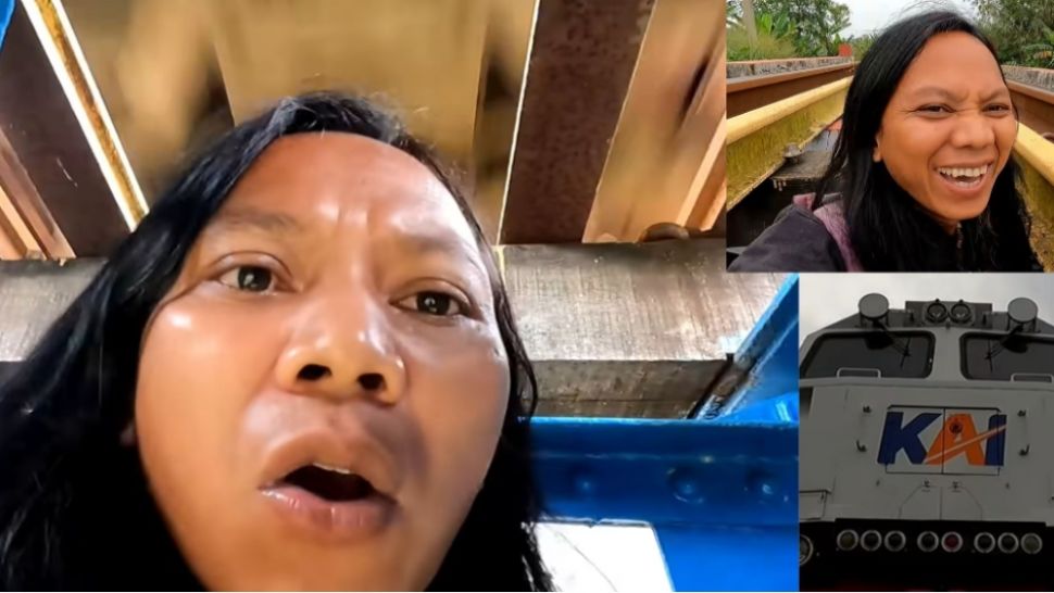 Unggahan video dari Youtubers Dede Inoen ngumpet di kolong rel kereta api menuai kritikan dari masyarakat. (Youtube/dede inoen)