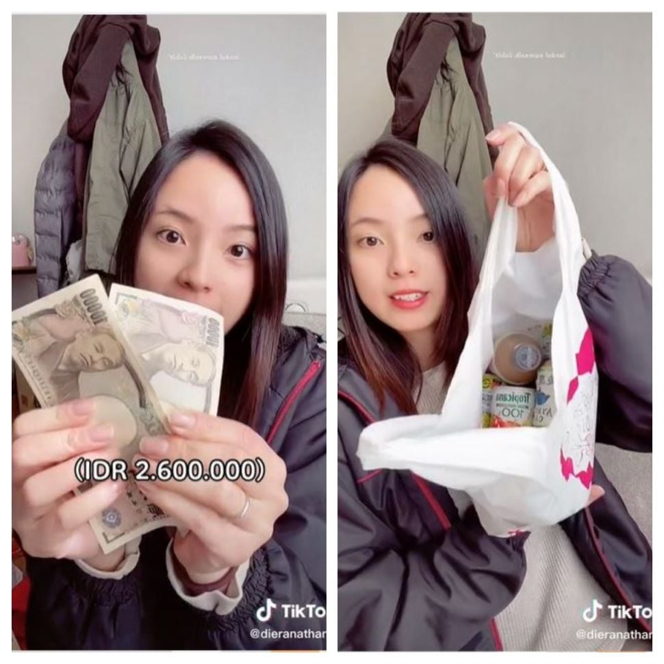 Gaji petani di Jepang (TikTok @dieranathania)