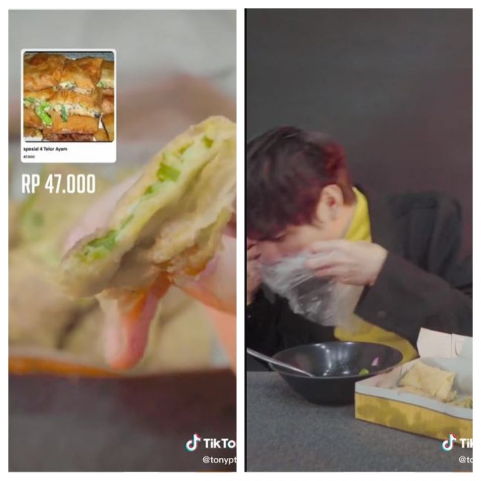 Martabak telur rating terburuk (TikTok @tonyptra)