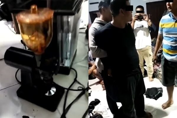 Seorang Pria Maling Mesin Kopi di Kafe, Barang Curian Dijual Lagi ke Kafe Lain (instagram/@pekalonganinfo)