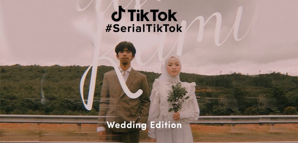 Desainer Christie Basil Kemas Cerita di Balik Wedding Gown Pasangan Kreator Melalui #SerialTikTok. (TikTok)