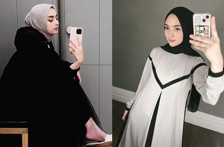 Adu Gaya Dinan Fajrina vs Citra Kirana (instagram/@dinanfajrina/@citraciki)