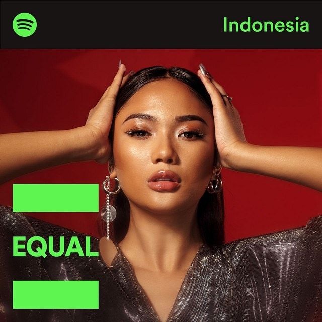 Marion Jola dengan single Equal. [Instagram]