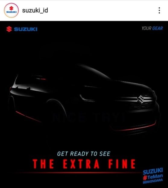 Teaser mobil baru Suzuki. [Instagram]