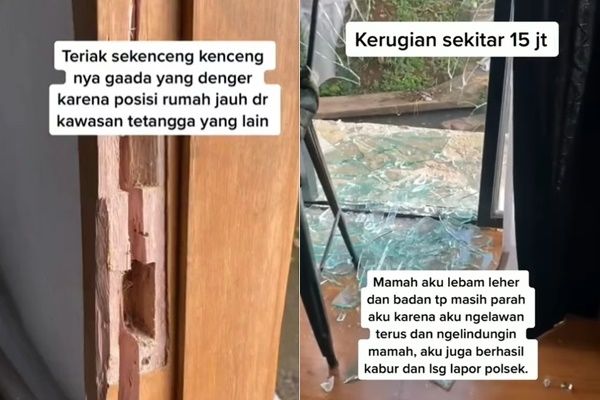 Rumah Dibobol 3 Orang Tengah Malam, Wanita Bersama Ibunya sampai Dianiaya (instagram/@komentatorpedas_official)