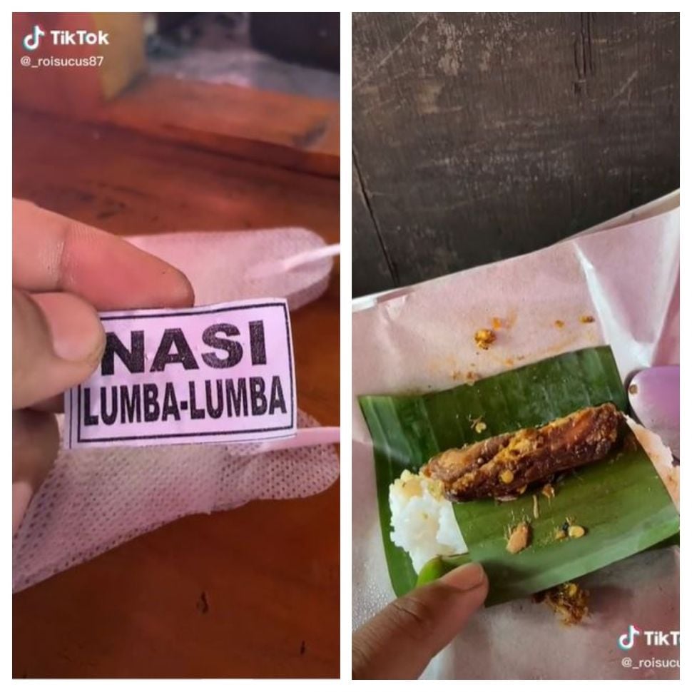 Nasi lumba-lumba (TikTok @_roisucus87)